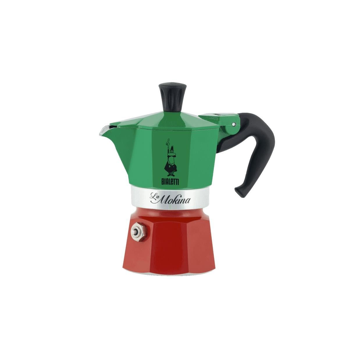 Bialetti - Moka Express: Iconic Stovetop Espresso Maker, Makes Real Italian Coffee, Moka Pot 3 Cups (4.3 Oz - 130 Ml), Aluminium, Silver