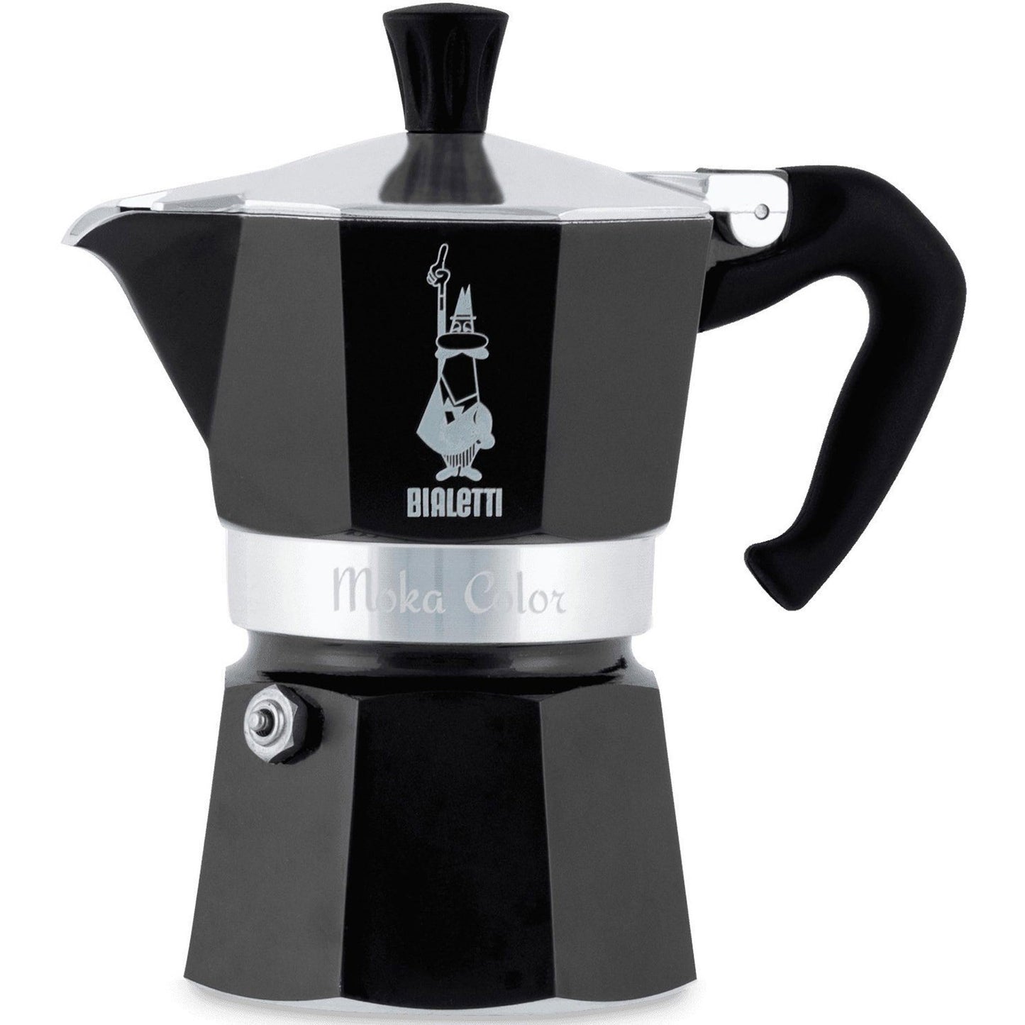 Bialetti - Moka Express: Iconic Stovetop Espresso Maker, Makes Real Italian Coffee, Moka Pot 3 Cups (4.3 Oz - 130 Ml), Aluminium, Silver