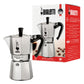 Bialetti - Moka Express: Iconic Stovetop Espresso Maker, Makes Real Italian Coffee, Moka Pot 3 Cups (4.3 Oz - 130 Ml), Aluminium, Silver