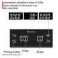 KitchenTour CaféMetric Coffee Scale with Timer 0.1g/2000g - Precision Scale for Espresso & Pour Over - Water Flow Speed Mode and Coffee Powder-to-Liquid Ratio Mode - Rechargeable, LCD Display