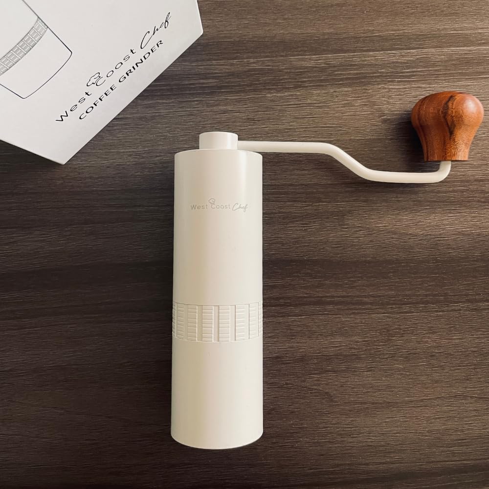 Manual Coffee Grinder - Manual Burr Grinder, Portable Coffee Grinder Manual - Espresso Hand Grinder Coffee - Manual Coffee Bean Grinder - Travel Coffee Grinder Hand Coffee Grinder Burr