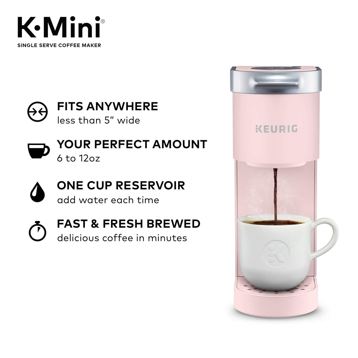 Keurig K-Mini Single Serve Coffee Maker, Oasis