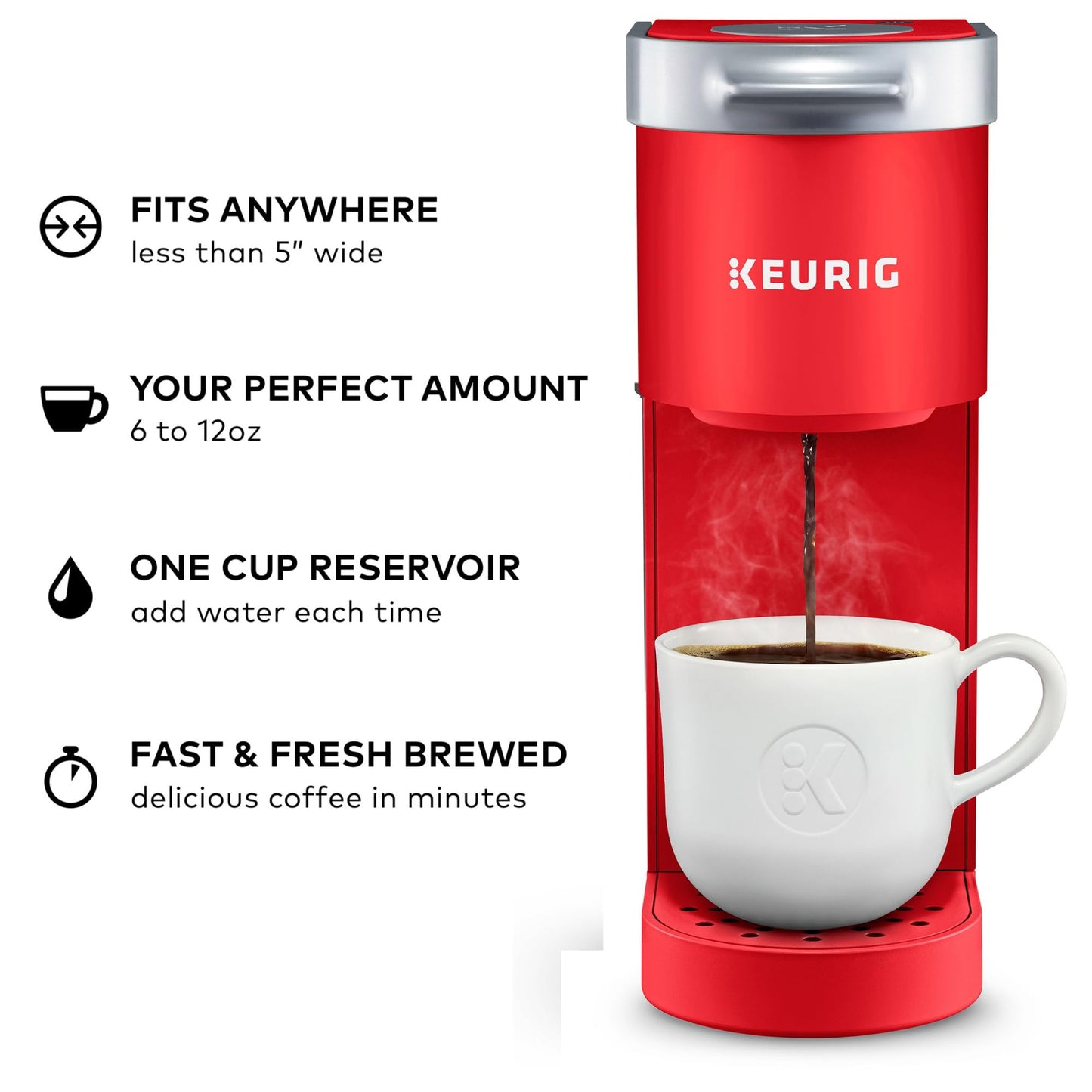 Keurig K-Mini Single Serve Coffee Maker, Oasis