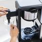 Ninja Specialty Fold-Away Frother (CM401) Coffee Maker, Single Serve to 10 Cup (50 oz.), Glass Carafe (Renewed)