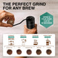 Manual Coffee Grinder - Manual Burr Grinder, Portable Coffee Grinder Manual - Espresso Hand Grinder Coffee - Manual Coffee Bean Grinder - Travel Coffee Grinder Hand Coffee Grinder Burr